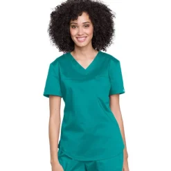 Cherokee WW Revolution Scrub Tops*Cherokee Workwear Revolution Women's V-Neck O.R. Scrub Top