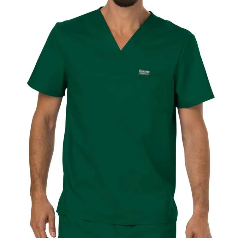 Cherokee WW Revolution Scrub Tops*Cherokee Workwear Revolution Men's V-Neck Scrub Top
