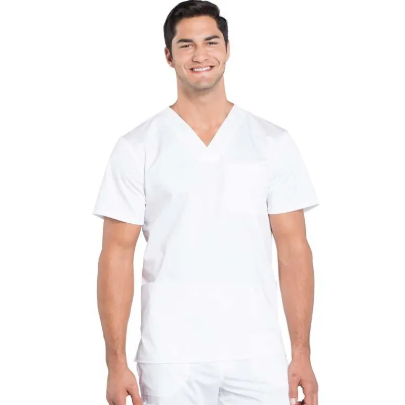 Cherokee WW Revolution Scrub Tops*Cherokee Workwear Revolution Men's V-Neck Scrub Top