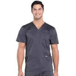 Cherokee WW Revolution Scrub Tops*Cherokee Workwear Revolution Men's V-Neck Scrub Top