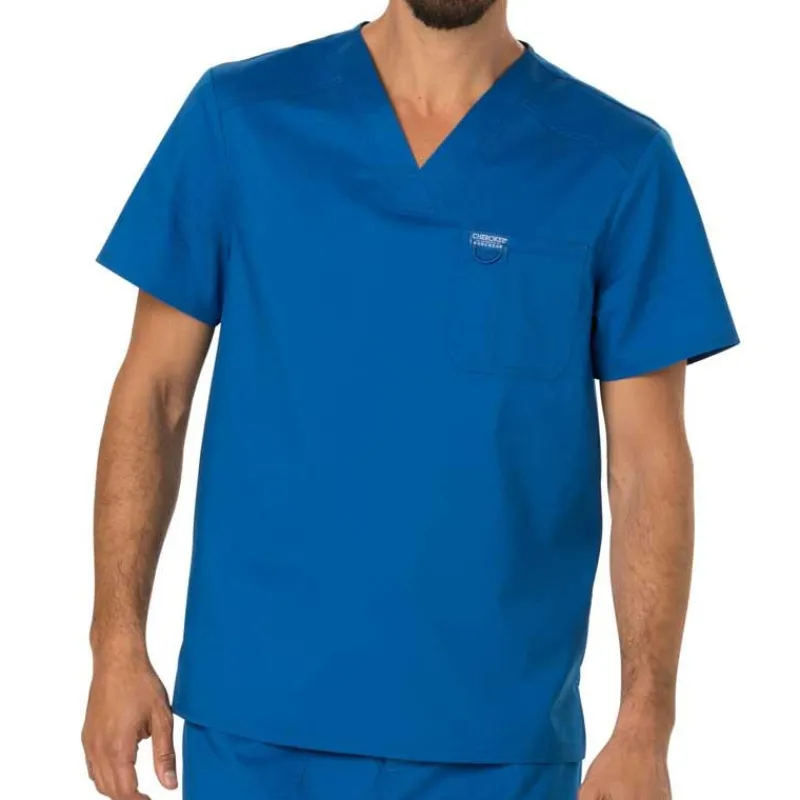 Cherokee WW Revolution Scrub Tops*Cherokee Workwear Revolution Men's V-Neck Scrub Top