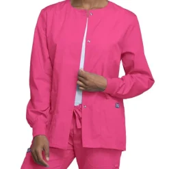 Cherokee Workwear Lab Coats & Jackets*Solid Color Warm Up Scrub Jacket