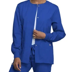 Cherokee Workwear Lab Coats & Jackets*Solid Color Warm Up Scrub Jacket