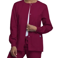 Cherokee Workwear Lab Coats & Jackets*Solid Color Warm Up Scrub Jacket