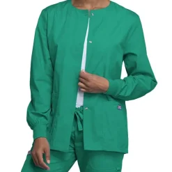 Cherokee Workwear Lab Coats & Jackets*Solid Color Warm Up Scrub Jacket