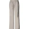 Cherokee Workwear Stretch Scrub Pants*Women's Elastic Waist Cargo Scrub Pants - Tall