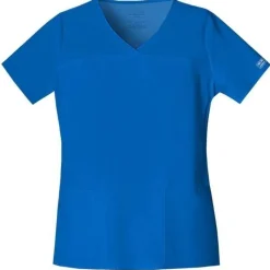 Cherokee Workwear Stretch Scrub Tops*Women's V-Neck Scrub Top