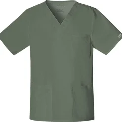 Cherokee Workwear Stretch Scrub Tops*V-Neck Unisex Scrub Top