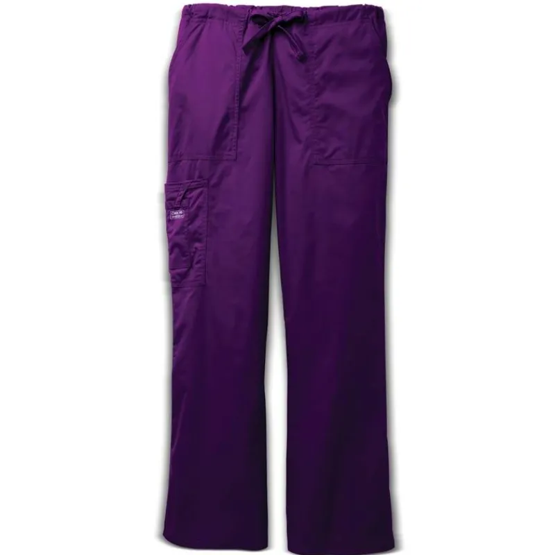 Cherokee Workwear Stretch Scrub Pants*Cargo Scrub Pants - Petite