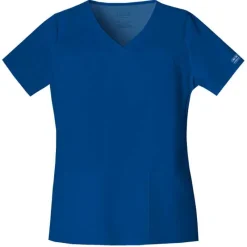 Cherokee Workwear Stretch Scrub Tops*Women's V-Neck Scrub Top