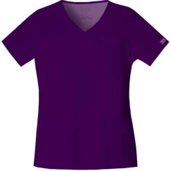 Cherokee Workwear Stretch Scrub Tops*Women's V-Neck Scrub Top