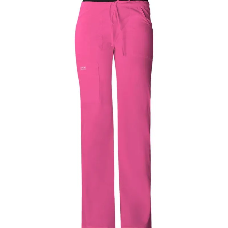 Cherokee Workwear Stretch Scrub Pants*Women's Jr.Cargo Scrub Pant-Petite