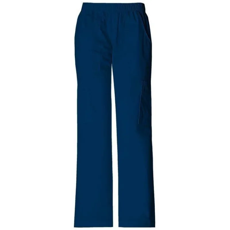 Cherokee Workwear Stretch Scrub Pants*Elastic Waist Scrub Pants - Petite