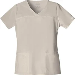 Cherokee Workwear Stretch Scrub Tops*Women's V-Neck Scrub Top