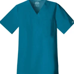 Cherokee Workwear Stretch Scrub Tops*Men's Stretch V Neck Scrub Top