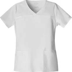 Cherokee Workwear Stretch Scrub Tops*Women's V-Neck Scrub Top