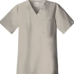 Cherokee Workwear Stretch Scrub Tops*Men's Stretch V Neck Scrub Top