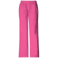 Cherokee Workwear Stretch Scrub Pants*Elastic Waist Scrub Pants - Petite