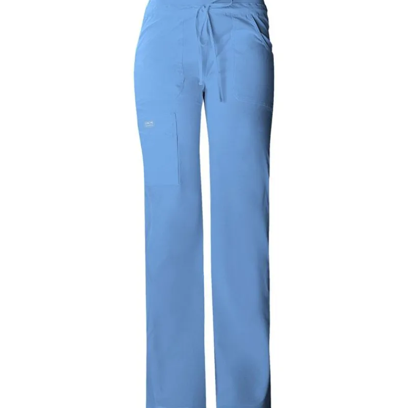 Cherokee Workwear Stretch Scrub Pants*Women's Jr.Cargo Scrub Pant-Petite
