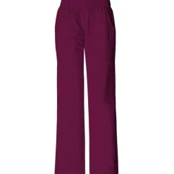 Cherokee Workwear Stretch Scrub Pants*Women's Elastic Waist Cargo Scrub Pants - Tall