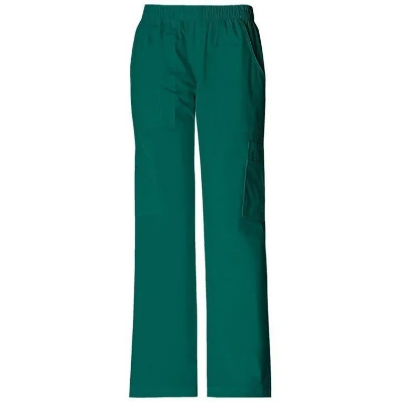 Cherokee Workwear Stretch Scrub Pants*Elastic Waist Scrub Pants - Petite