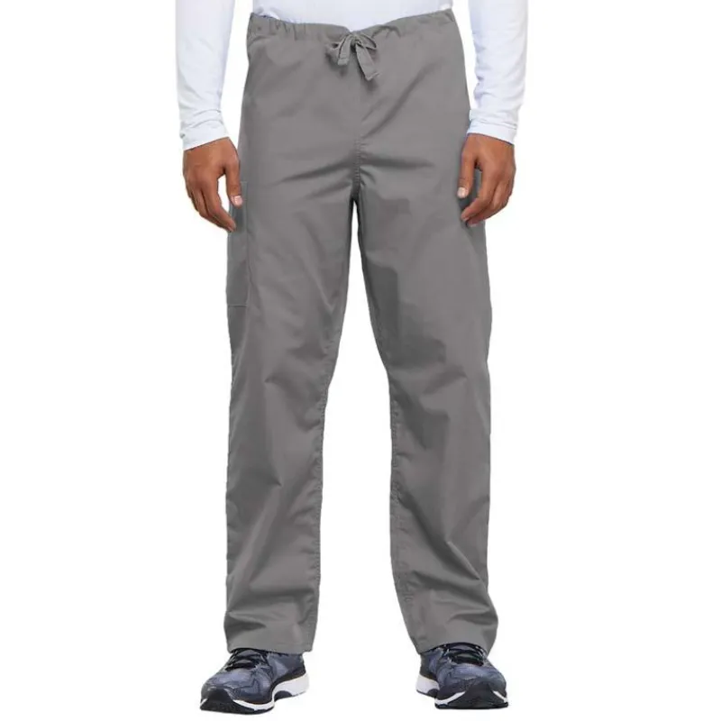 Cherokee Workwear Scrub Pants*Unisex Drawstring Cargo Pocket Scrub Pants - Short