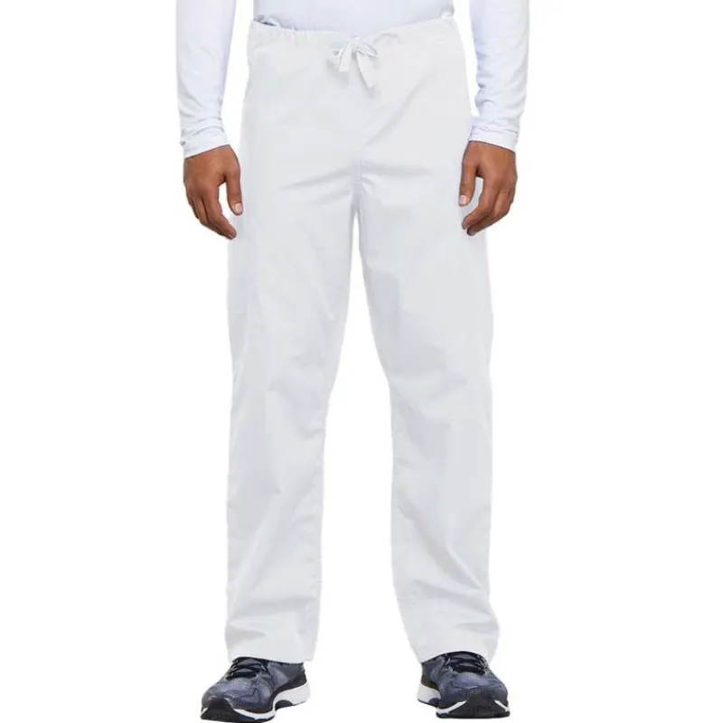 Cherokee Workwear Scrub Pants*Unisex Drawstring Cargo Pocket Scrub Pants - Short