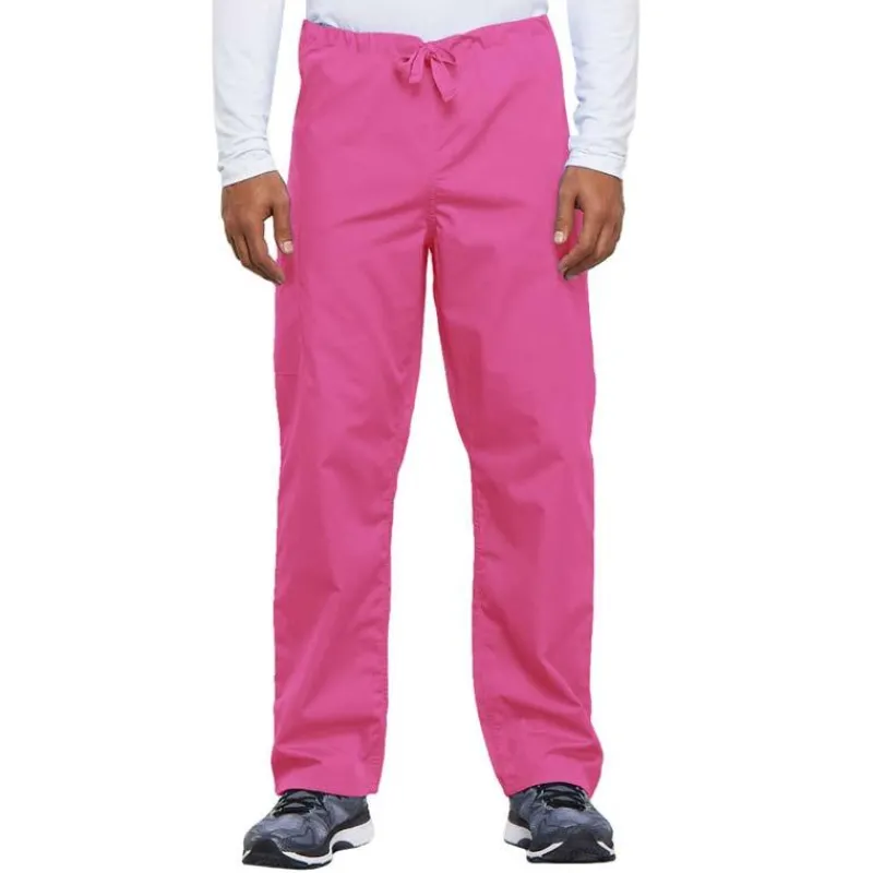 Cherokee Workwear Scrub Pants*Unisex Drawstring Cargo Pocket Scrub Pants - Short