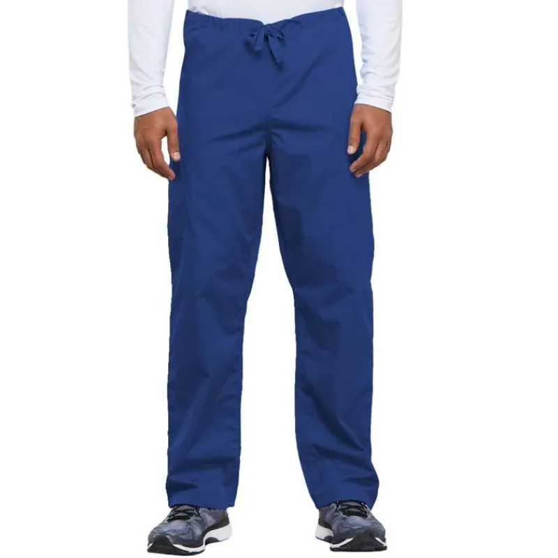 Cherokee Workwear Scrub Pants*Unisex Drawstring Cargo Pocket Scrub Pants - Short