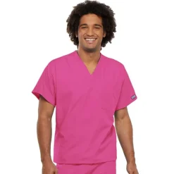 Cherokee Workwear Scrub Tops*Unisex V-Neck Scrub Top