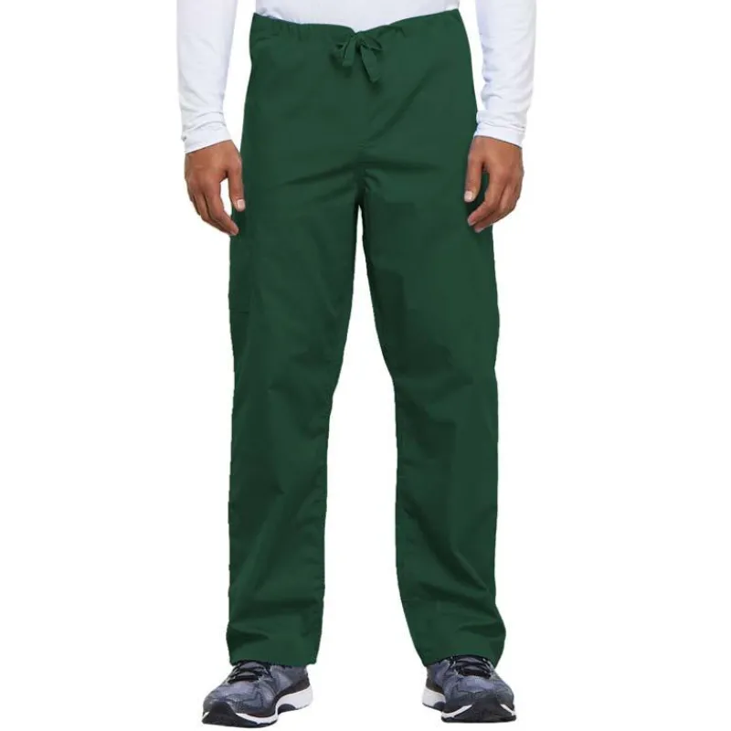Cherokee Workwear Scrub Pants*Unisex Drawstring Cargo Pocket Scrub Pants - Short