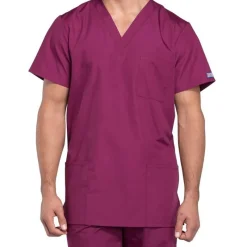 Cherokee Workwear Scrub Tops*Unisex 3-Pocket Scrub Top