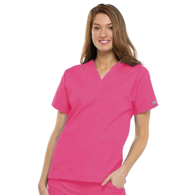 Cherokee Workwear Scrub Tops*V-Neck Tunic Scrub Top