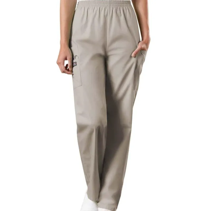 Cherokee Workwear Scrub Pants*Women's Pull On Cargo Scrub Pants
