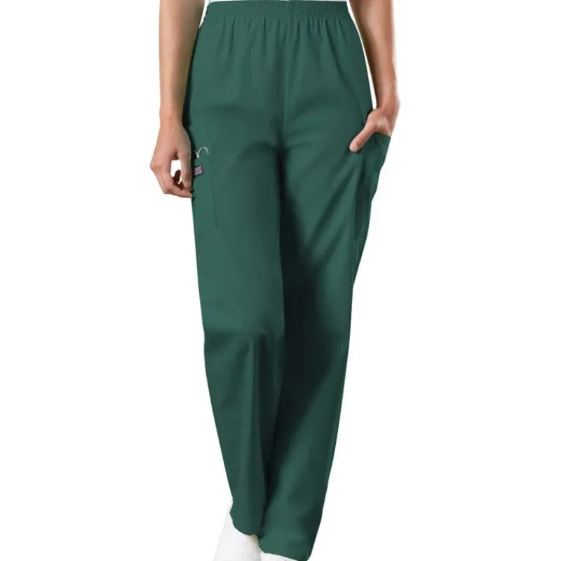 Cherokee Workwear Scrub Pants*Women's Pull On Cargo Scrub Pants