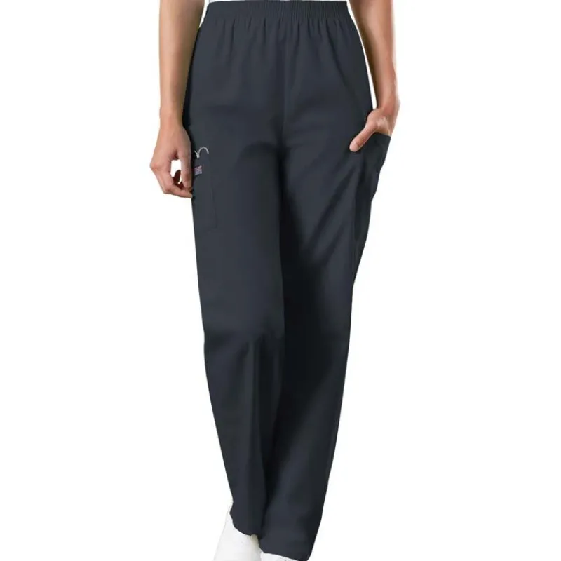 Cherokee Workwear Scrub Pants*Women's Pull On Cargo Scrub Pants - Tall