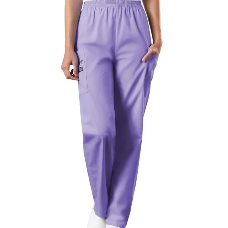 Cherokee Workwear Scrub Pants*Women's Pull On Cargo Scrub Pants - Petite