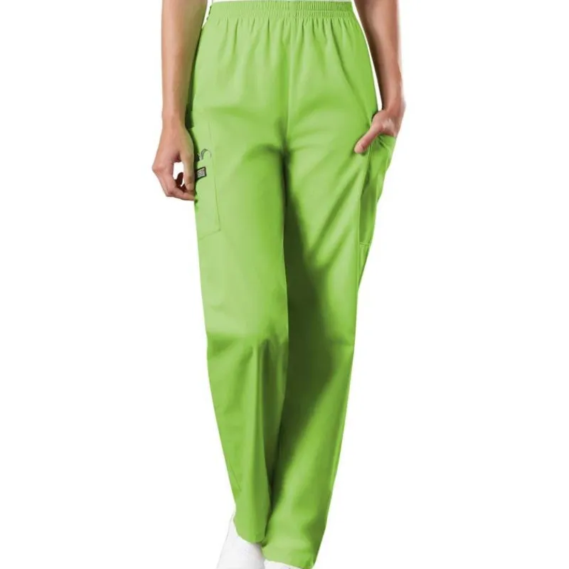 Cherokee Workwear Scrub Pants*Women's Pull On Cargo Scrub Pants - Petite