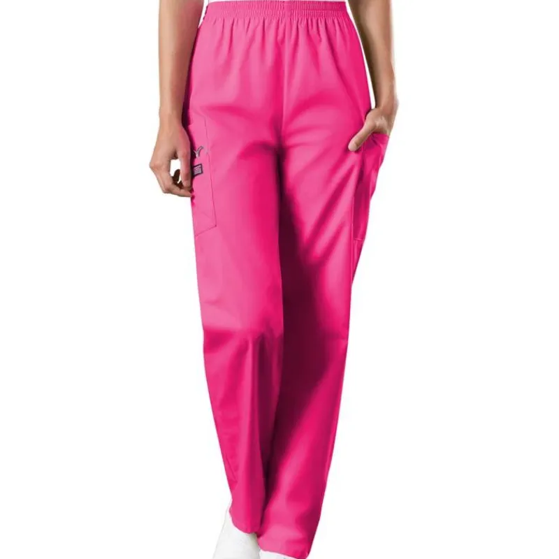 Cherokee Workwear Scrub Pants*Women's Pull On Cargo Scrub Pants - Tall