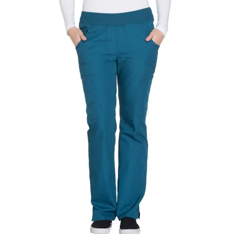 Cherokee Workwear Scrub Pants*Women's Pull-On Cargo Scrub Pant