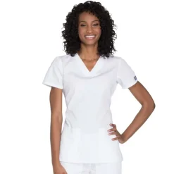 Cherokee Workwear Scrub Tops*Women's V-Neck Scrub Top