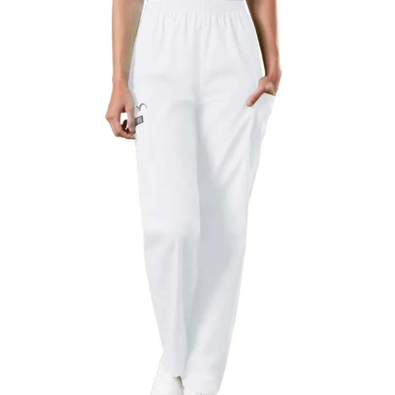 Cherokee Workwear Scrub Pants*Women's Pull On Cargo Scrub Pants - Tall