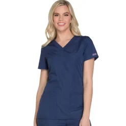 Cherokee Workwear Scrub Tops*Women's V-Neck Scrub Top