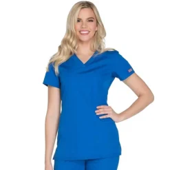 Cherokee Workwear Scrub Tops*Women's V-Neck Scrub Top