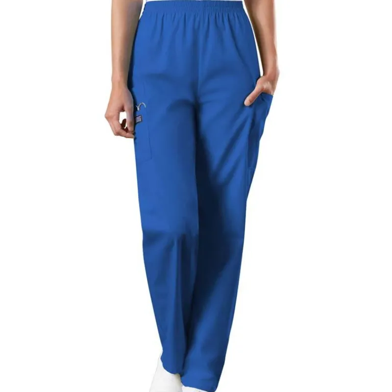 Cherokee Workwear Scrub Pants*Women's Pull On Cargo Scrub Pants - Tall