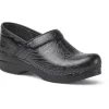 Dansko Non-Slip Healthcare | Non-Slip Healthcare*Women's Professional Tooled Leather Clog Black