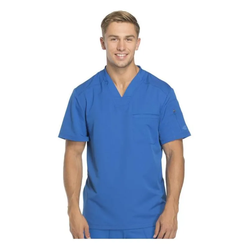 Dickies Dynamix Scrub Tops*Men's V-Neck Scrub Top