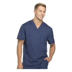 Dickies Dynamix Scrub Tops*Men's V-Neck Scrub Top