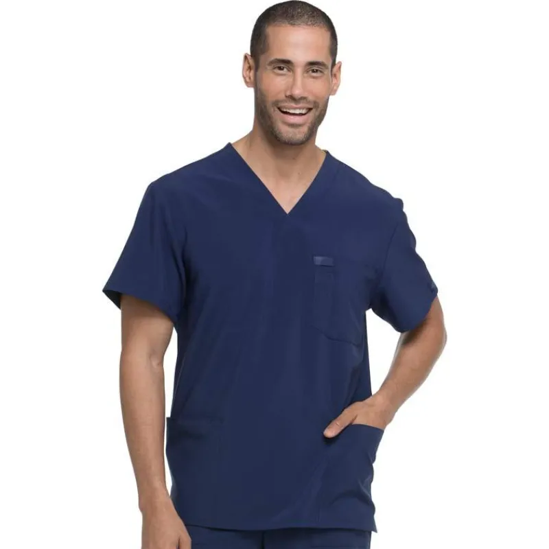 Dickies EDS Essentials Scrub Tops*Men's V-Neck Scrub Top