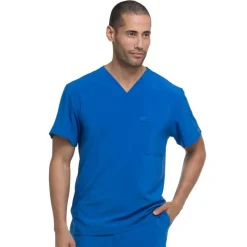 Dickies EDS Essentials Scrub Tops*Men's V-Neck Scrub Top
